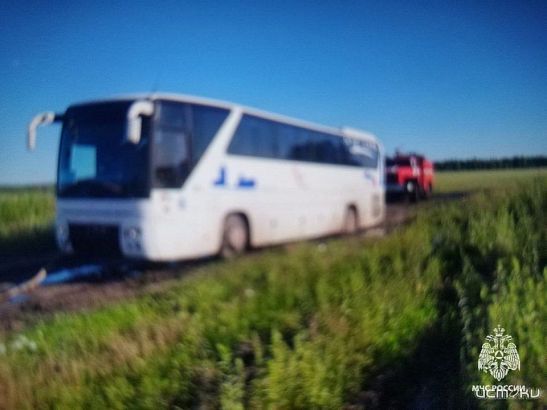 В Орловской области заблудился туристический автобус