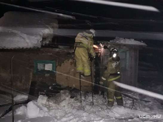 Ранним утром на Орловщине огонь уничтожил баню