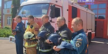 На прошлой неделе во всех пожарноспасательных частях города почтили память спасателей погибших при исполнении!