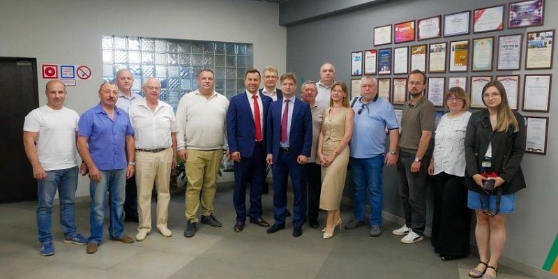 Орловскую область посетил вице-президент Российского союза промышленников и предпринимателей Сергей Мытенков