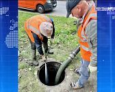 Недавно специалисты МБУ «Спецавтобаза» очистили ливневый колодец в районе дома №65 на улице Планерной