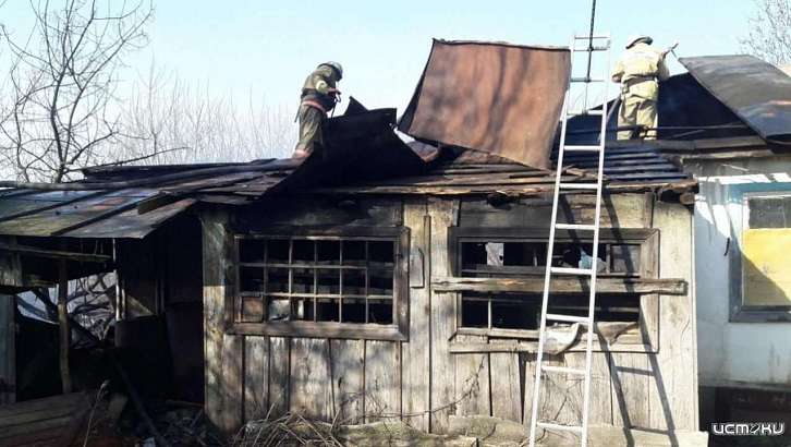 В Ливенском районе сгорел жилой дом. Пострадавших нет