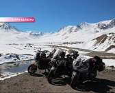 Орловские байкеры исколесили полмира с флагами Ретро FM и "Истоки"