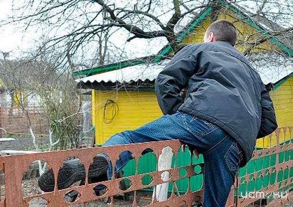 В Орле поймали дачного вора