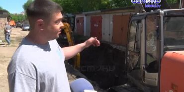 Между двух огней. Неясные перспективы владельцев гаражей кооператива "Луч", где недавно прорвало коллектор