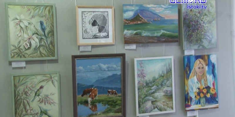 Выставка приуроченная к празднику весны начала работу в информационно выставочном центре