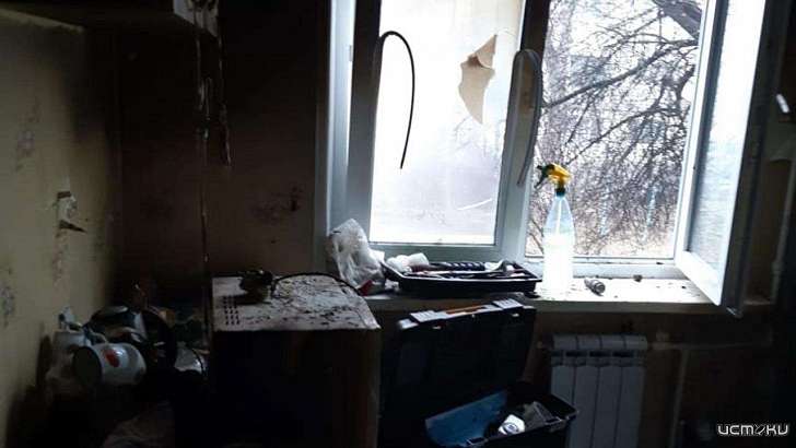 В Орле пожар на ул. Маринченко заставил эвакуироваться жильцов пятиэтажки