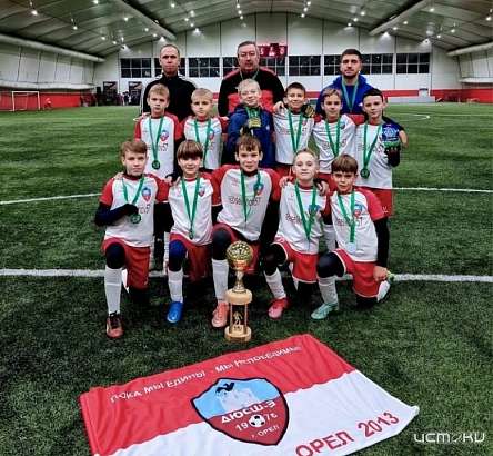 Юные орловские футболисты- призеры межрегионального турнира