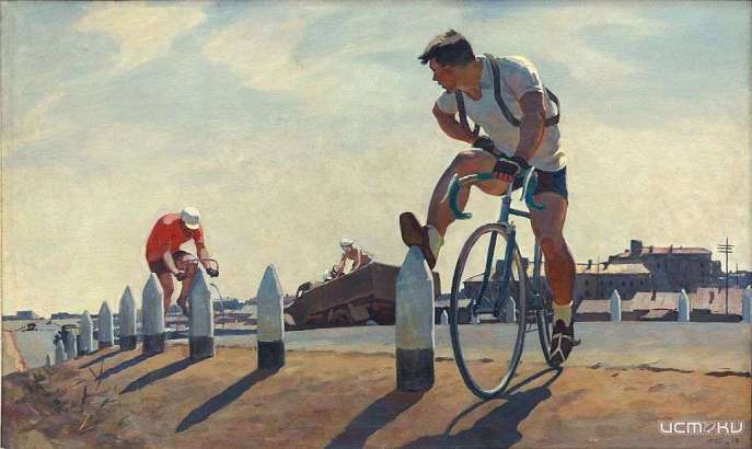 Картина из Орловского музея изобразительных искусств экспонируется в Государственной Третьяковской галереи