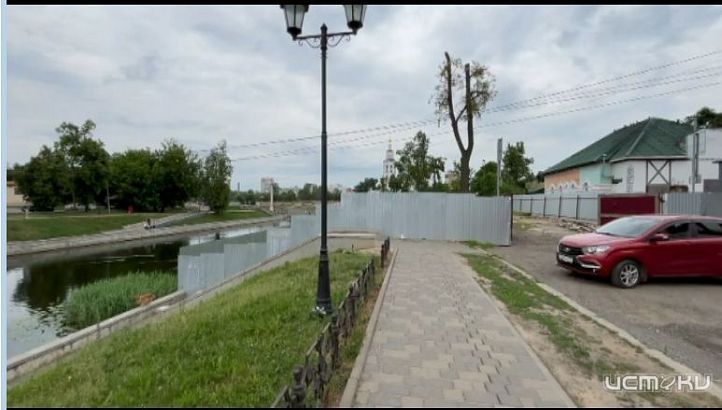 В Орле остановились работы на стройке мемориального комплекса "Судбищенская битва"