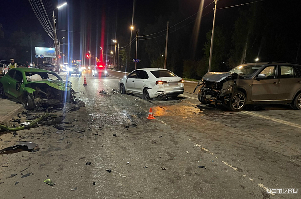 Накануне вечером на Болховском шоссе случилось серьезное ДТП