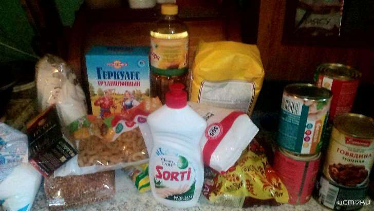 Оставшейся без работы орловчанке помогли с продуктами в период пандемии