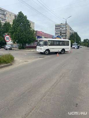 В Орле ПАЗ сбил женщину 1942-го года рождения