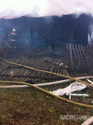 Житель Сосковского района погиб при пожаре 