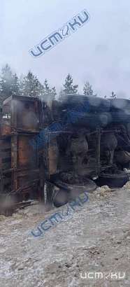 Символично и иронично. Орловчане комментируют новость о перевернувшемся песковозе