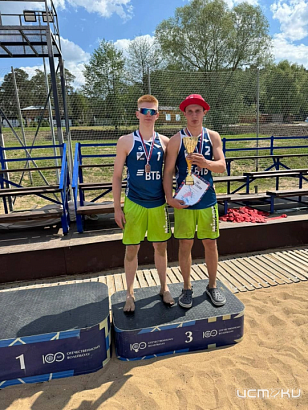 Орловские волейболисты завоевали медали на окружных соревнованиях