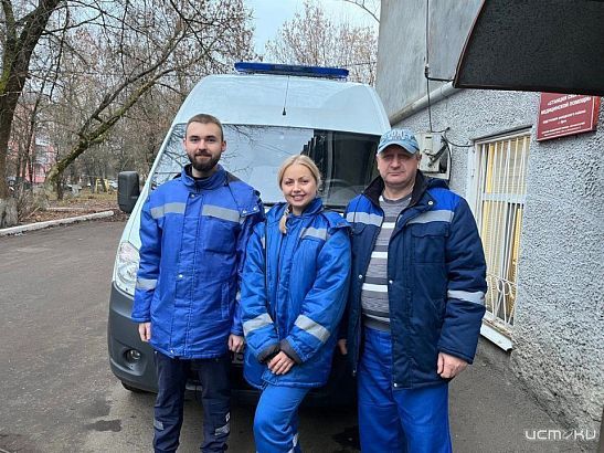 Семью из 6 человек спасли медики в Орле