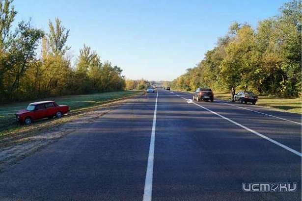 Под Орлом «пятерка» врезалась в иномарку