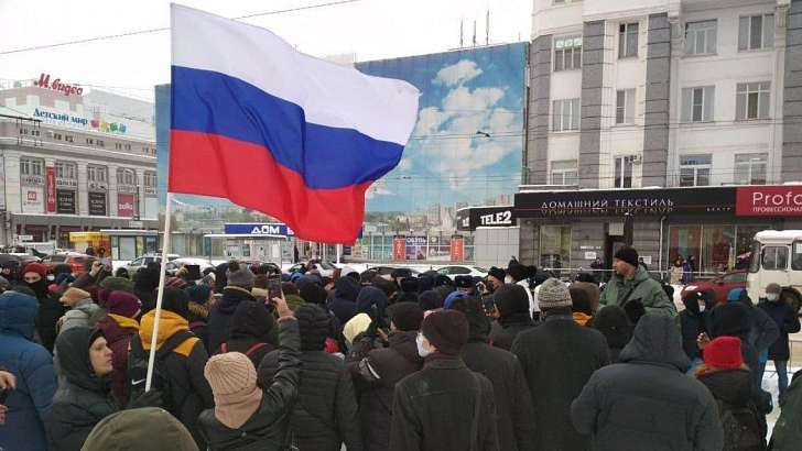 ФОТОРЕПОРТАЖ: как прошла несогласованная воскресная акция в Орле