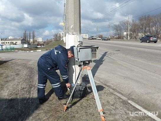 Расстановка приборов фотофиксации на 1 декабря