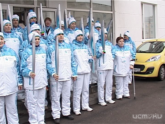 Как Орел встретил эстафету Паралимпийского огня