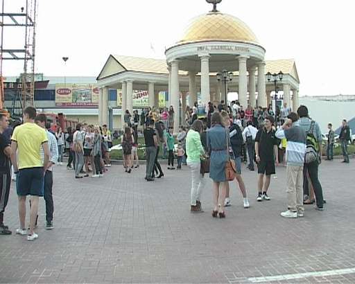 Флешмоб — остановить время