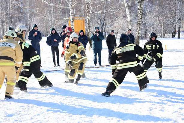 Фоторепортаж: в Орле стартовал пожарно-спасательный флешмоб 