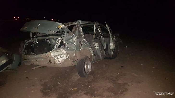 В Кромском районе перевернулся «Рено-Симбол»