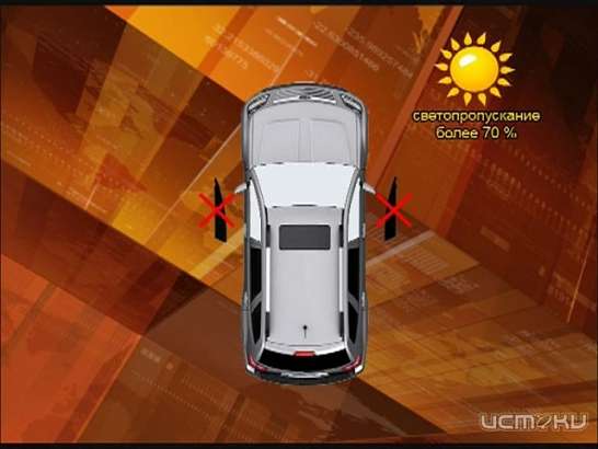 "Мрачные" автомобили: полицейские вышли в рейд по тонировке 