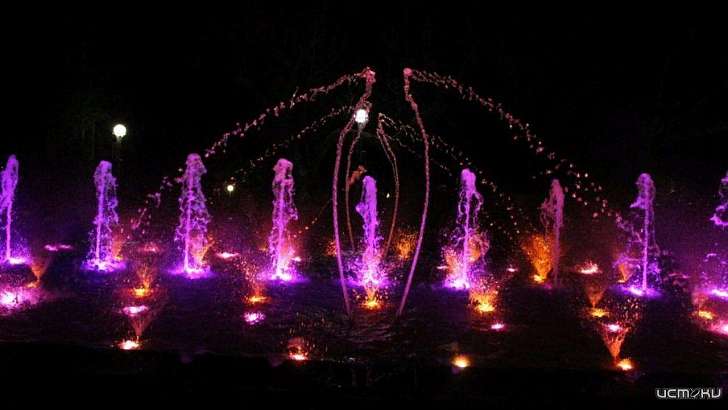 Орловский фонтан в горпарке будут включать по расписанию