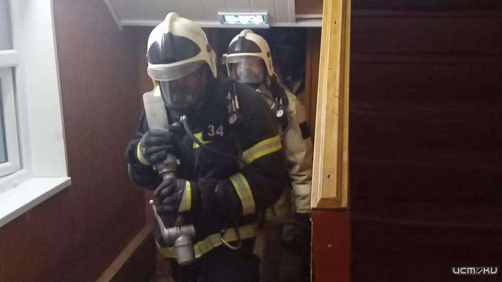 Пожарные "потушили" Троснянскую администрацию