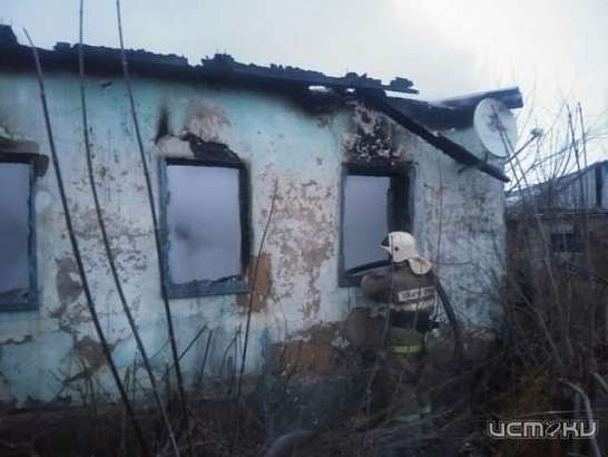 В Ливенском районе огонь уничтожил дом: погиб 55-летний мужчина