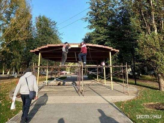 В городе Ливны Орловской области завершаются ремонтные работы