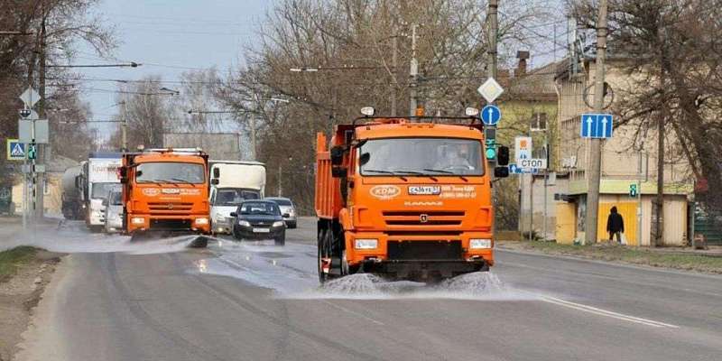 В Орле вновь провели дезинфекцию: какие улицы попали в этот список