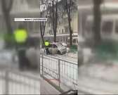 В Орле иномарка вылетела на рельсы: водитель скончался за рулем