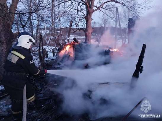 В Покровском районе при пожаре погиб пенсионер