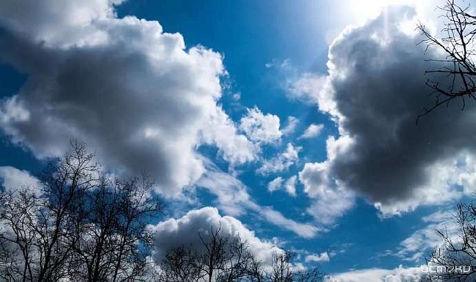 Переменная облачность и небольшой дождь ждут сегодня орловчан 