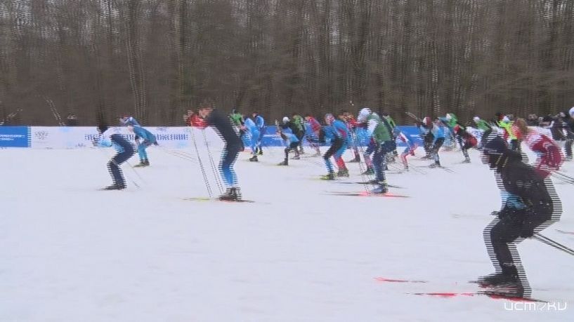 Лыжня России в этом году прошла в день всех влюбленных.