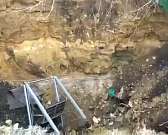 В Орле под землю едва не ушёл частный дом