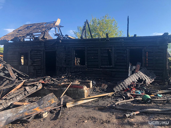 В Орловском МО выясняют причины гибели двоих детей на пожаре 