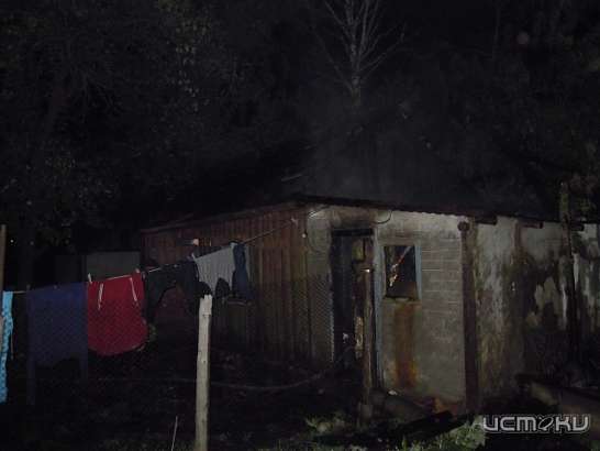 Возгорание хозпостройки в Должанском районе