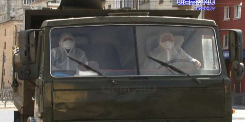 За дезинфекцией орловских улиц проследил новый вице-губернатор