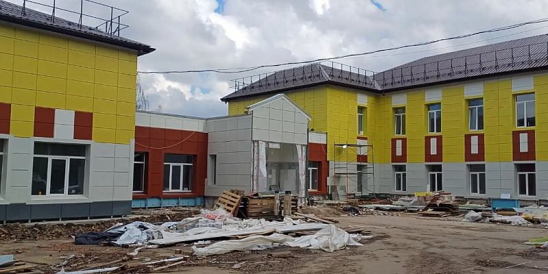 Работы по капремонту школы №29 в Орле практически остановлены