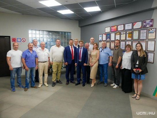 Орловскую область посетил вице-президент Российского союза промышленников и предпринимателей Сергей Мытенков