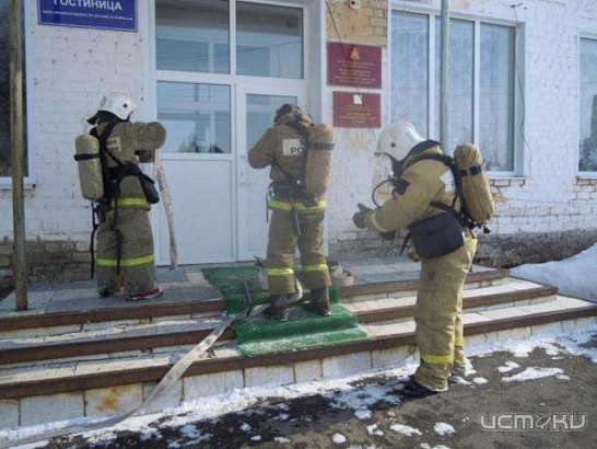 В Орловской области в спортивно-оздоровительном центре «Перспектива» произошло возгорание
