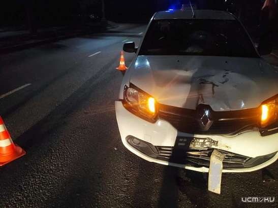 В Орле женщина на «Рено» сбила мотоциклиста