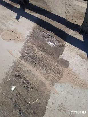 В Орле «Мост Дружба» не выдержал испытания аномальной жарой