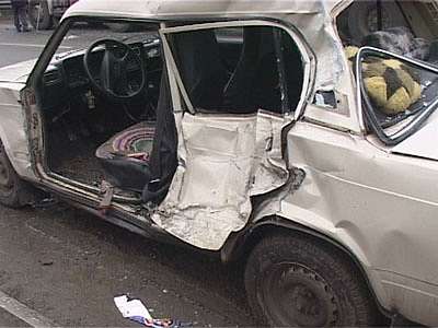 Авария с участием пяти машин