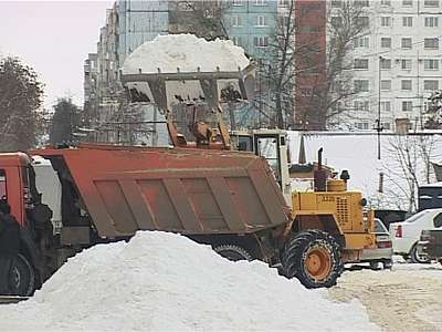 Улицы снежные