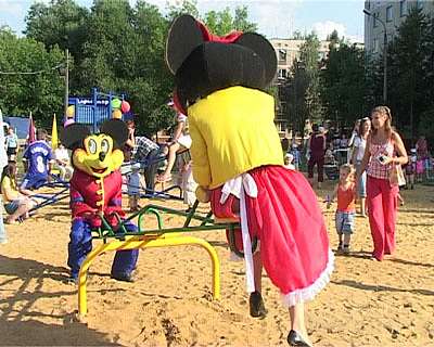 Праздник в Знаменке Орловской